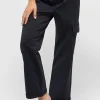 Dehnbare Hose Cropped Cargo Jogger