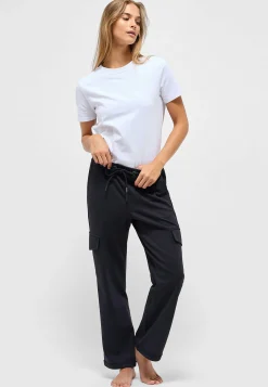 Dehnbare Hose Cropped Cargo Jogger