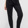 Dehnbare Hose Sporty Detail Carrot