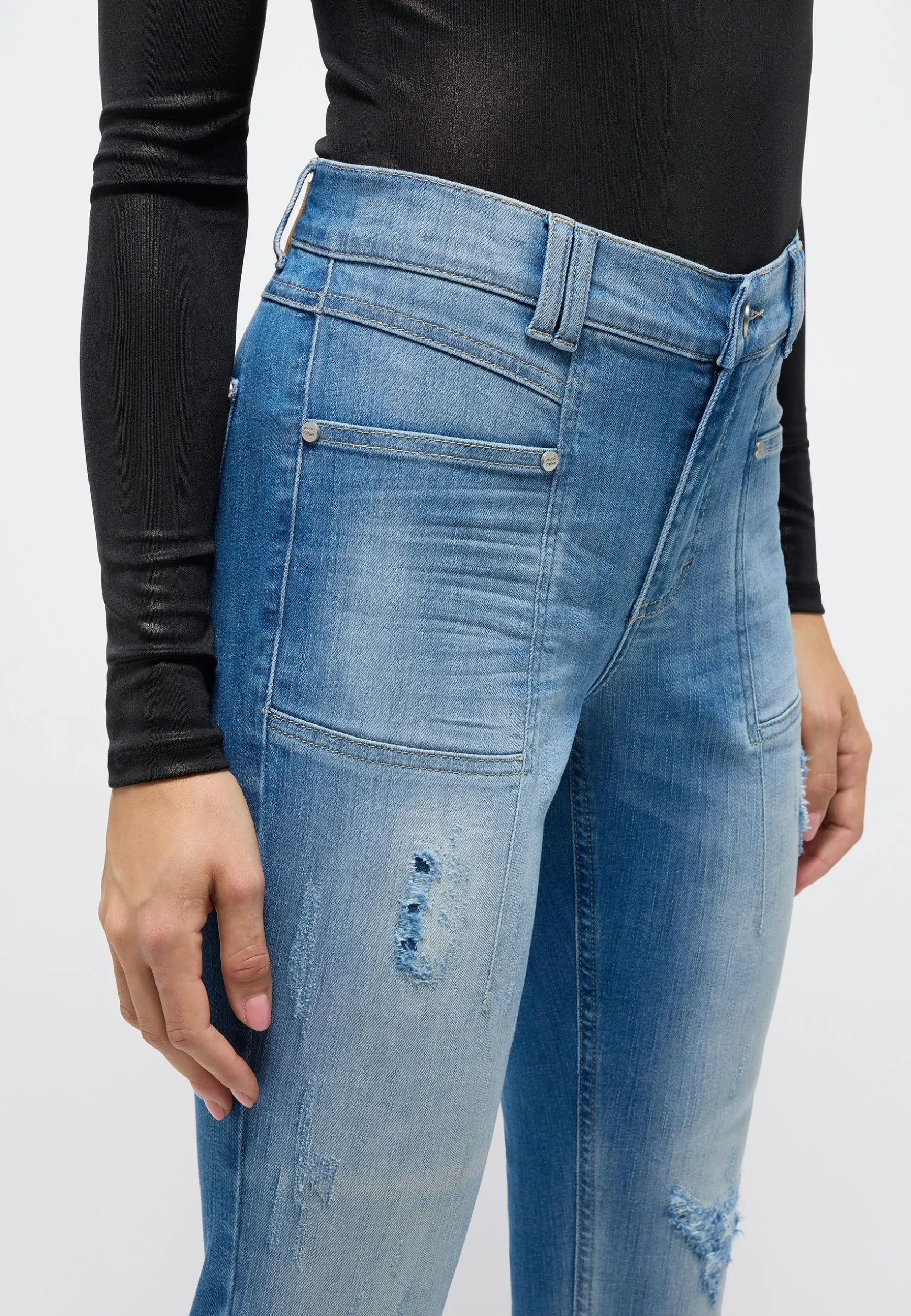 Destroyed-Jeans Ornella Pocket