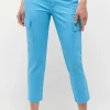 Hose Cici Crop Slit Cargo mit Summer Cotton