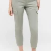 Hose Cici Crop Slit Cargo mit Summer Cotton