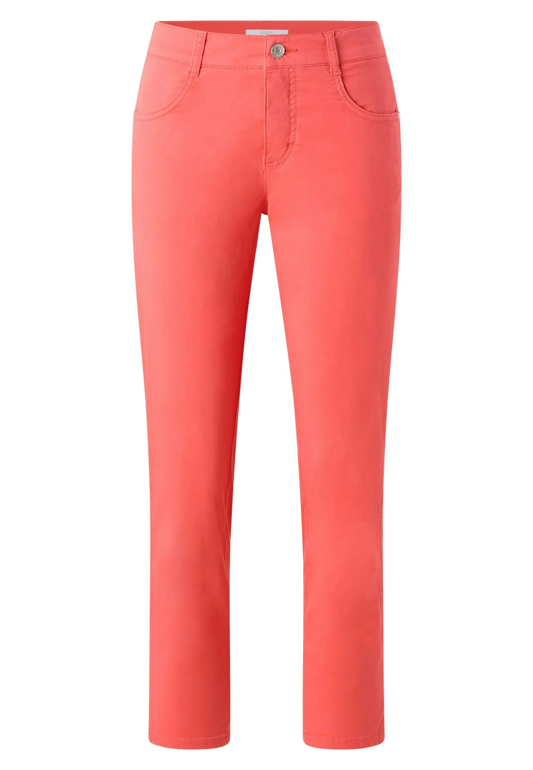 Hose Cici Crop Slit im Uni-Design