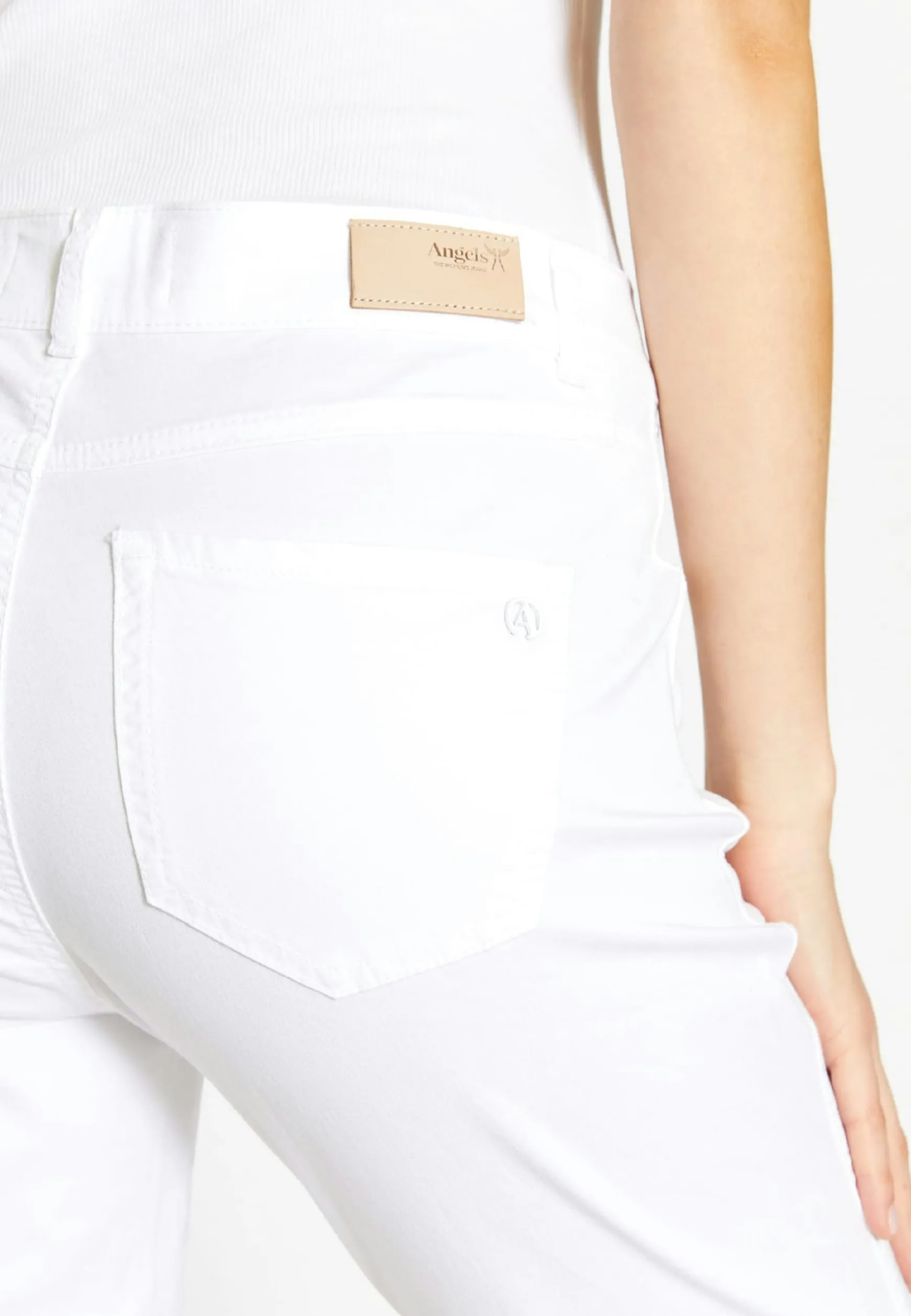 Hose Cici Crop Slit mit Schlitz