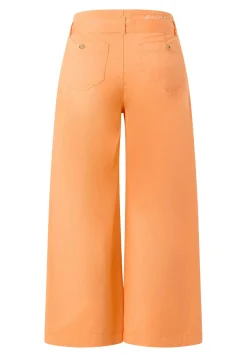 Hose Cropped Detail Culotte mit Gu00c3u00bcrtel