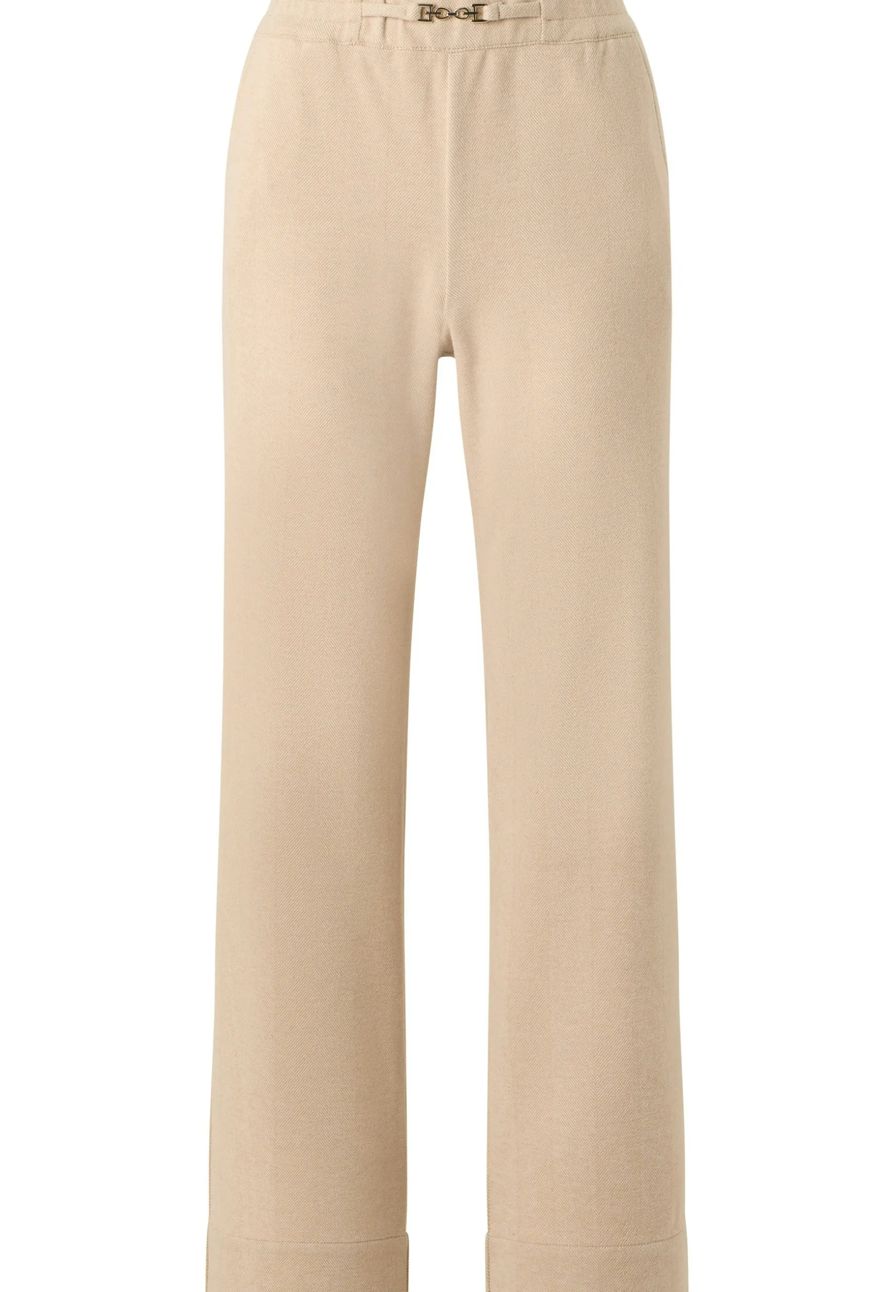 Hose Jump Wide Leg mit Schmuckdetail