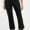 Hose Leni Crop mit eleganten Knu00c3u00b6pfen