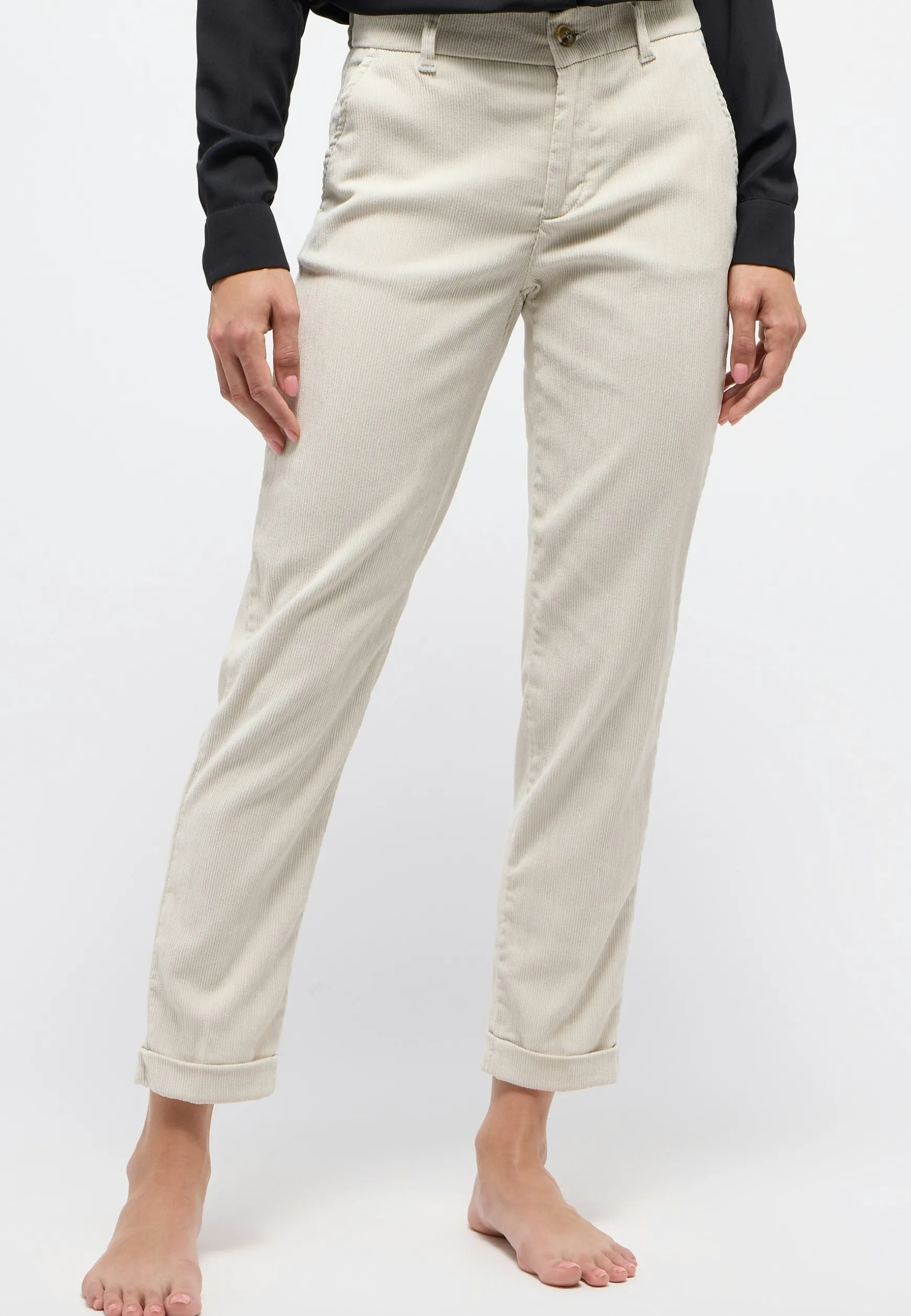 Hose Louisa Chino TU aus Cordjersey