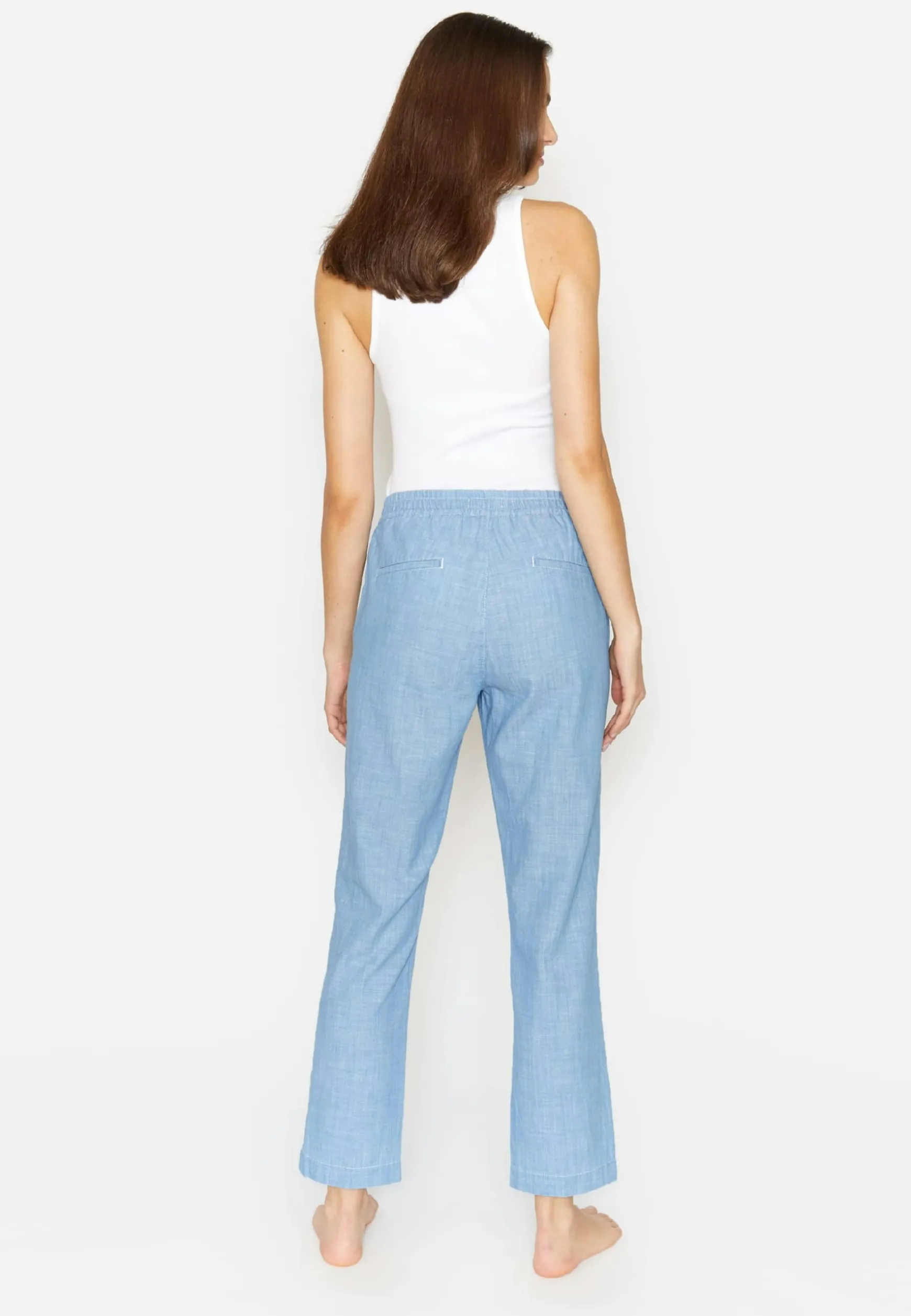 Hose Louisa Jump Pleat mit Stretch-Bund