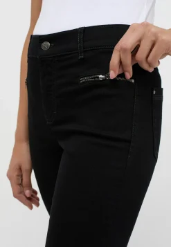Hose Malu Zip mit cleanem Super Stretch Denim