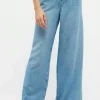 Hose New Wide Leg mit Gu00c3u00bcrtel