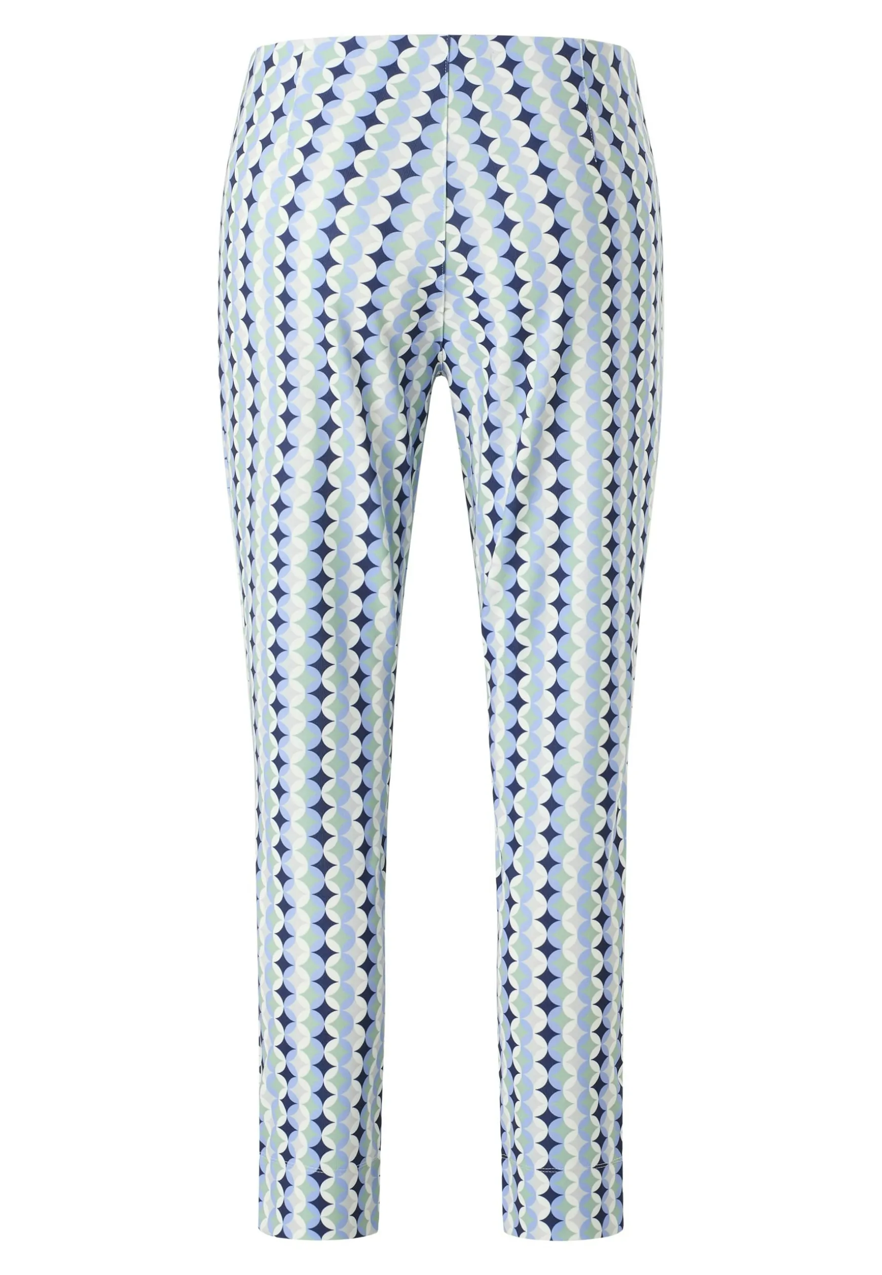 Hose Ornella Jump mit Retro-Print