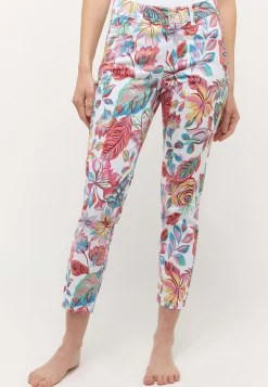 Hose Ornella mit Blumenmuster