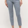 Hose Ornella mit Blumenmuster