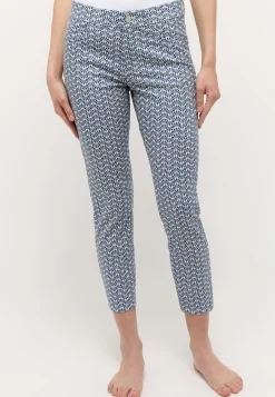 Hose Ornella mit Blumenmuster