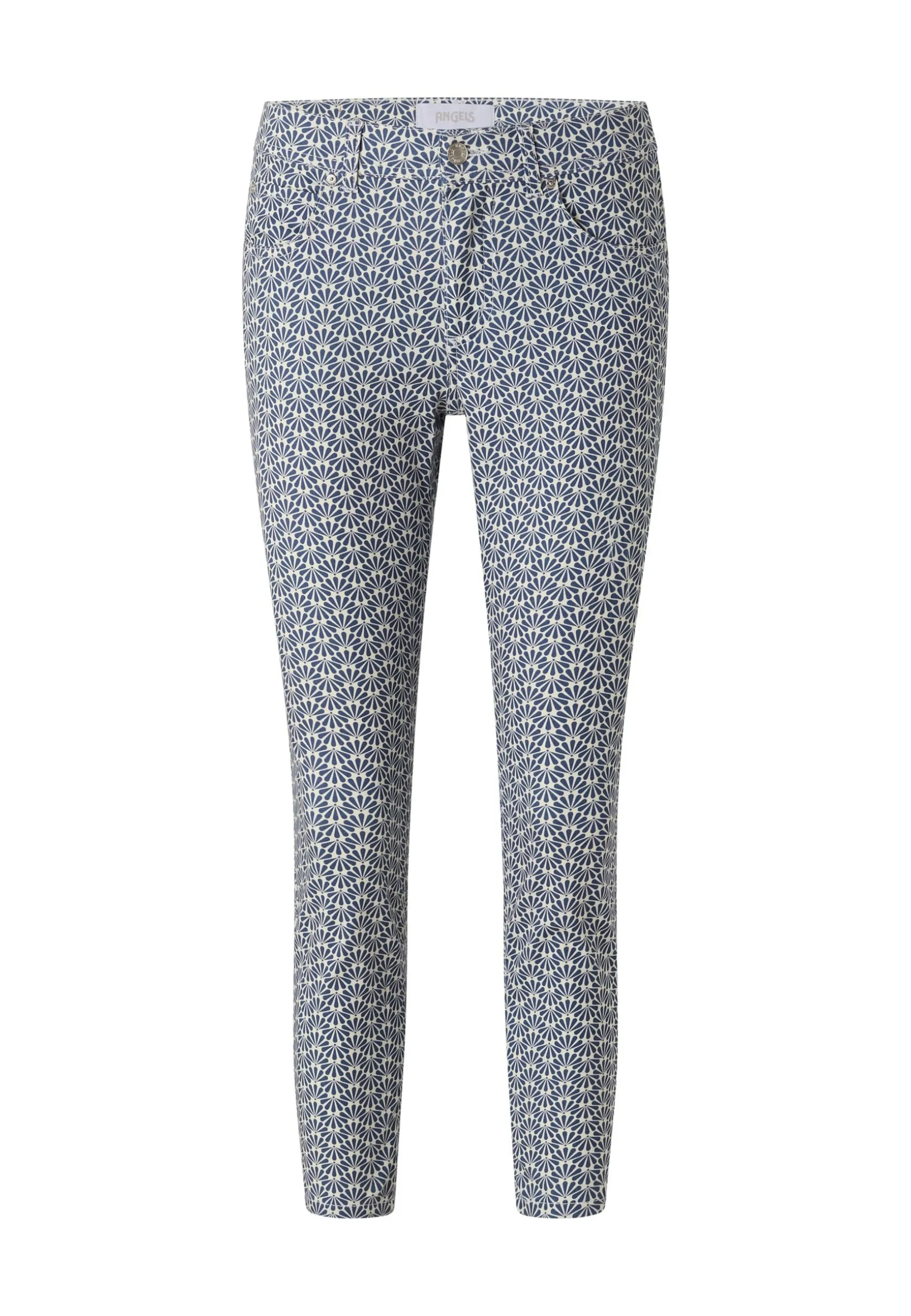 Hose Ornella mit Blumenmuster