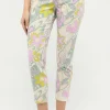 Hose Ornella mit Blumen-Print