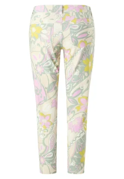 Hose Ornella mit Blumen-Print