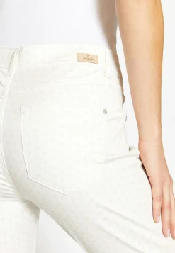 Hose Ornella mit grafischem Print