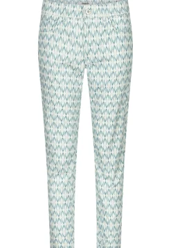 Hose Ornella mit Retro Print