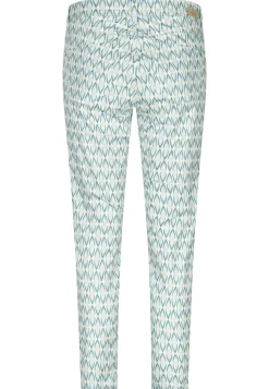 Hose Ornella mit Retro Print