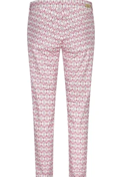 Hose Ornella mit Retro Print