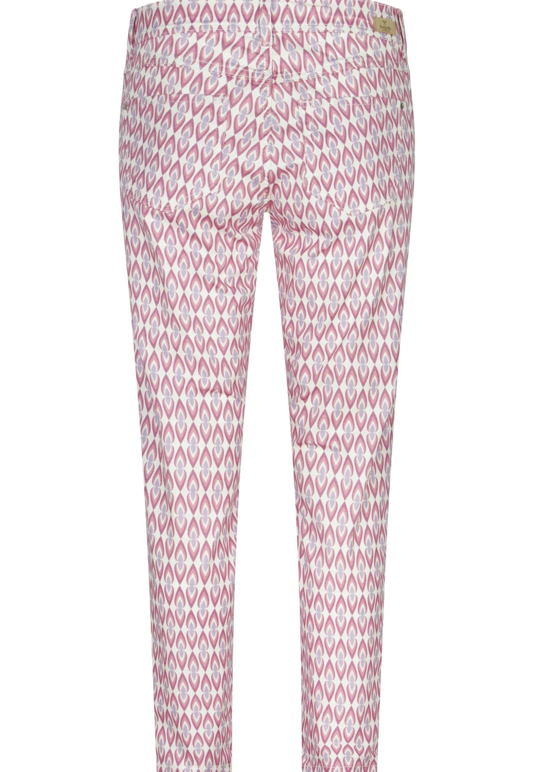 Hose Ornella mit Retro Print