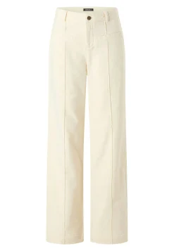 Hose Pocket Wide Legs mit Front-Naht