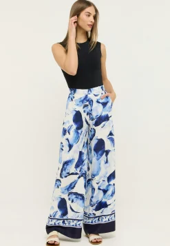 Hose Pure Palazzo mit floralem Muster