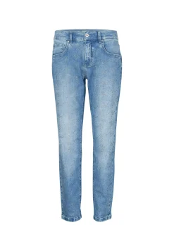 Jeans Boyfriend mit Glitzersteinen