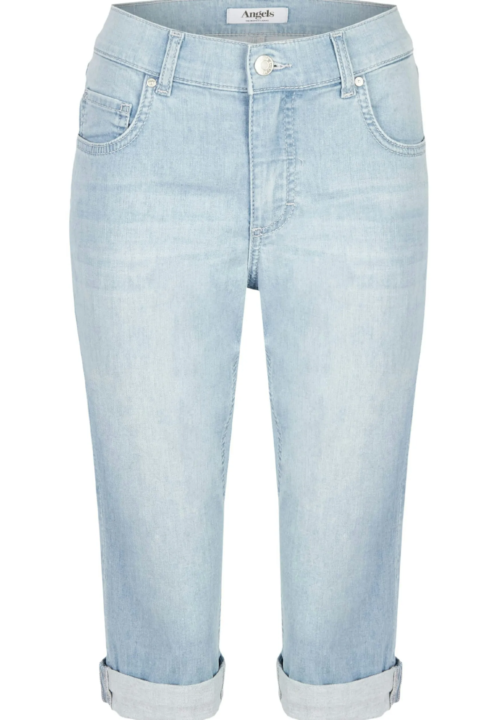 Jeans Capri TU mit Used-Look