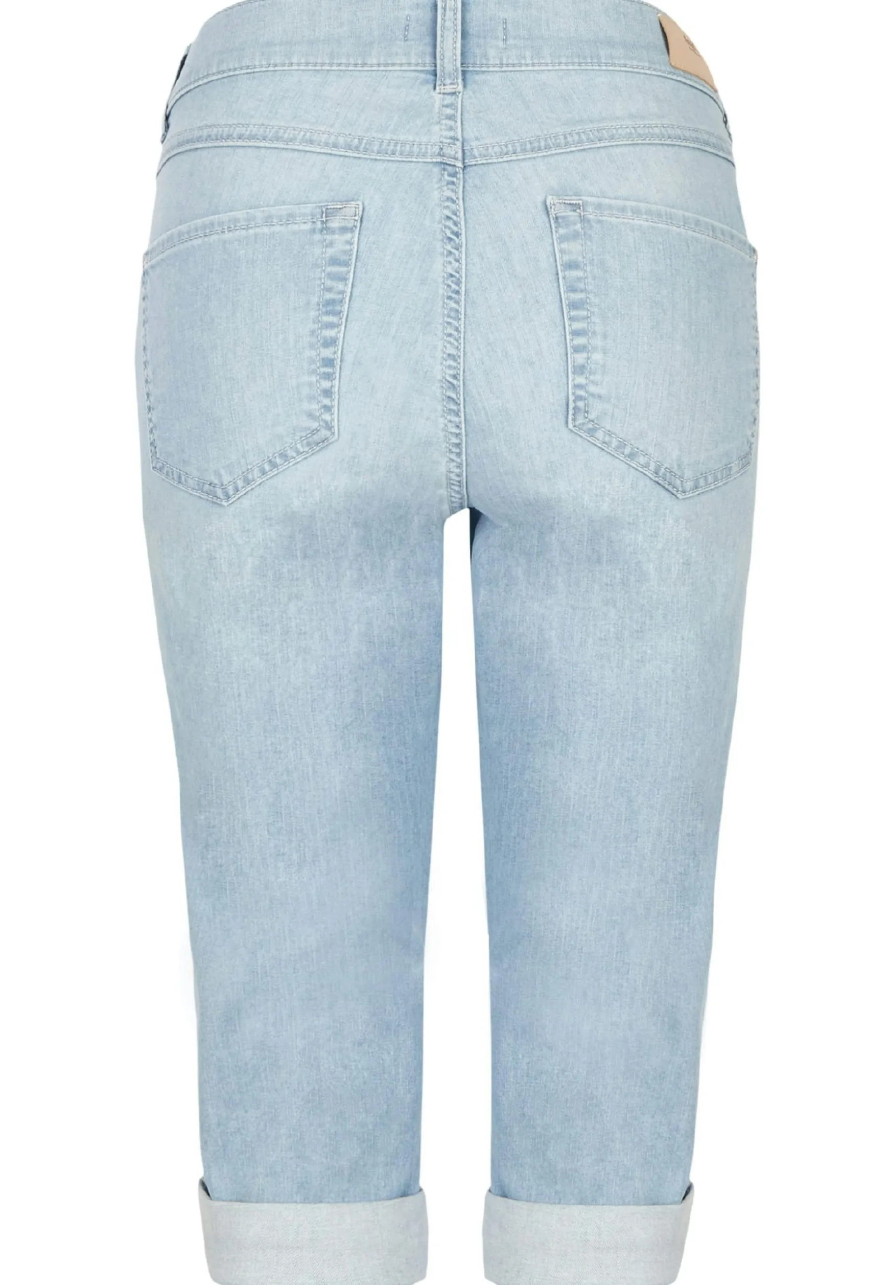 Jeans Capri TU mit Used-Look