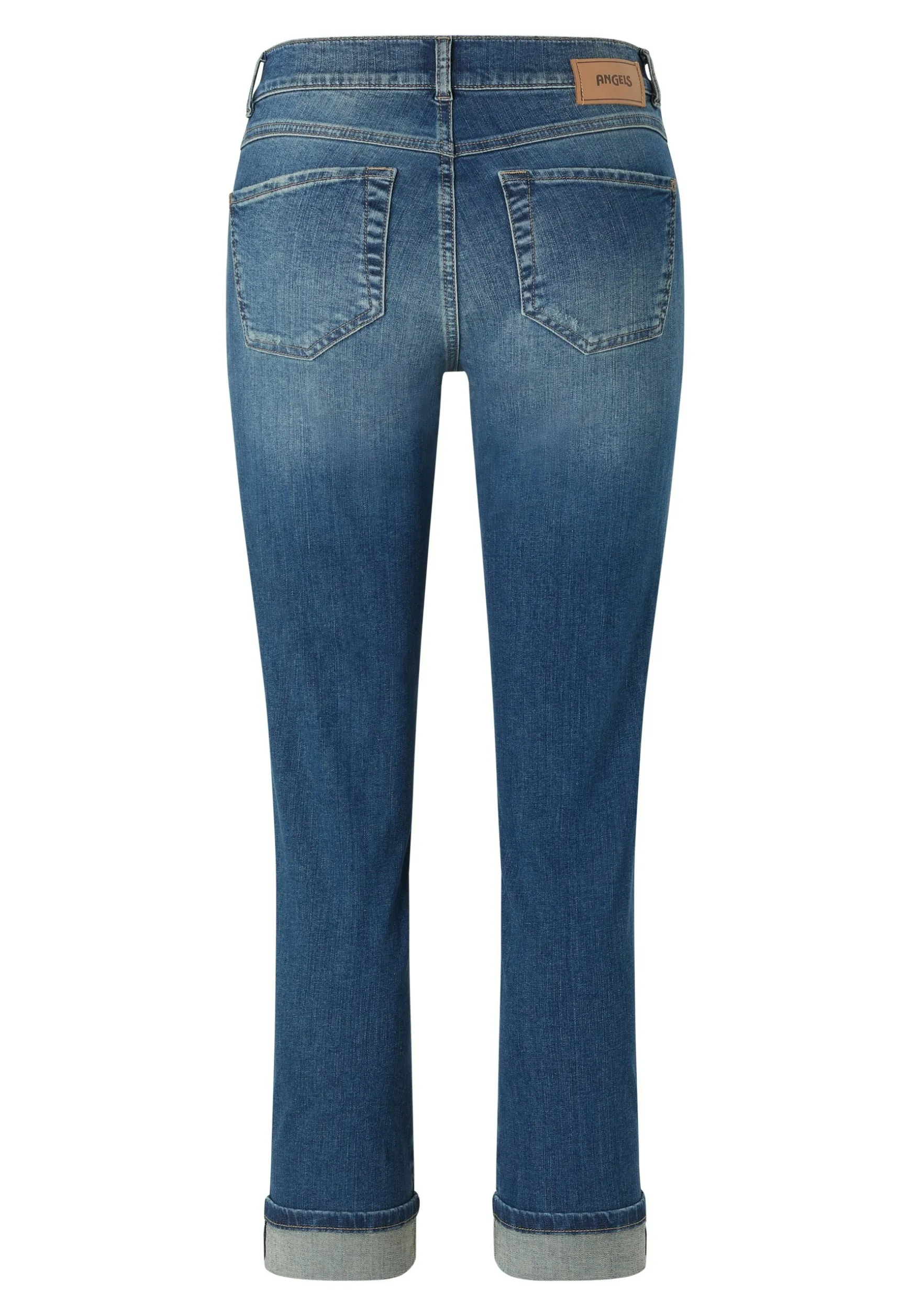 Jeans Cici Crop mit Glitzersteinen