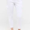 Jeans Cici Crop Slit Cargo