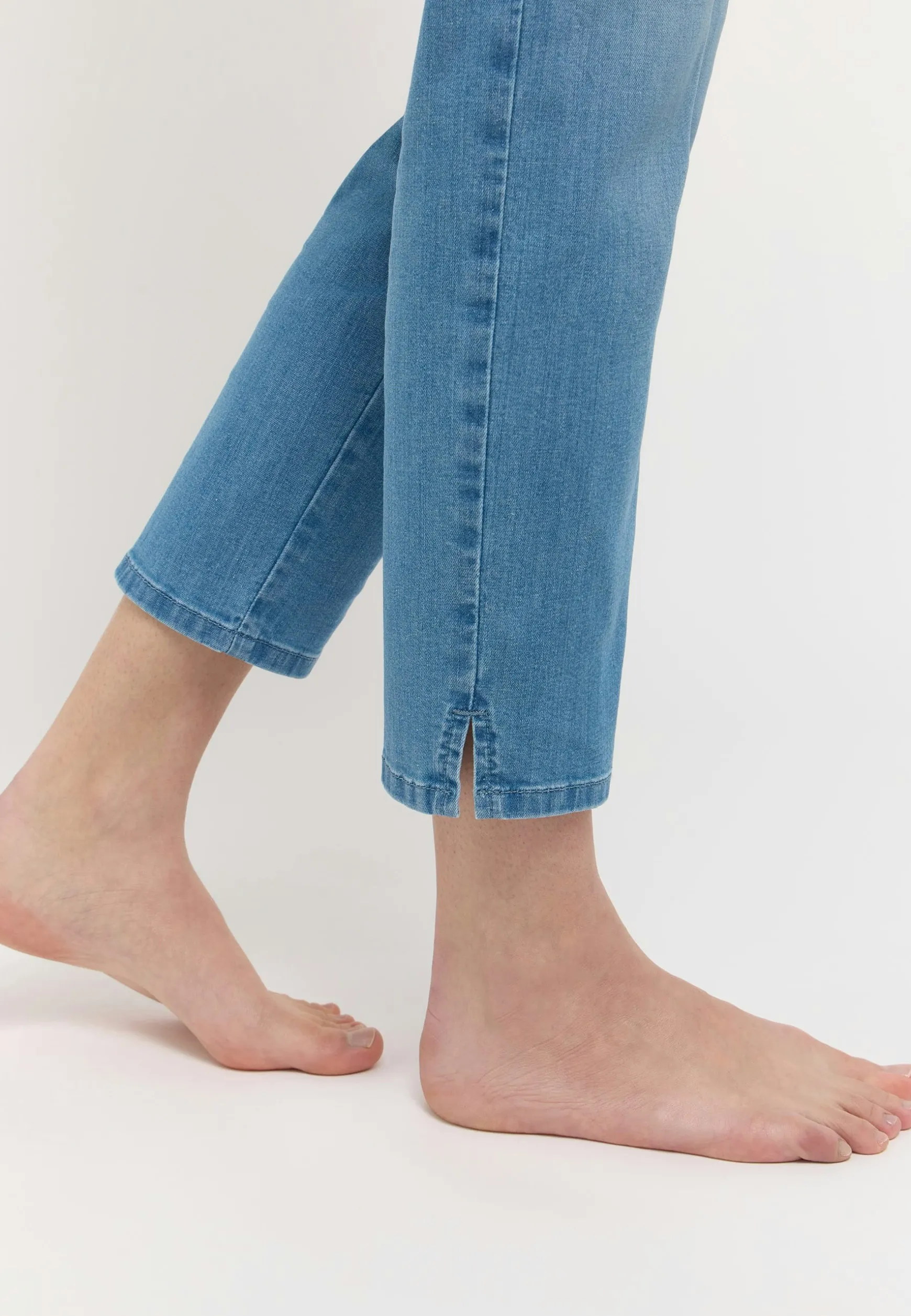 Jeans Cici Crop Slit Cargo