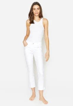 Jeans Cici Crop Slit mit Schlitz