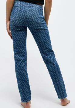 Jeans Cici mit Laser Print