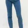 Jeans Cici mit sportivem Denim