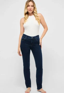 Jeans Cici mit sportivem Denim