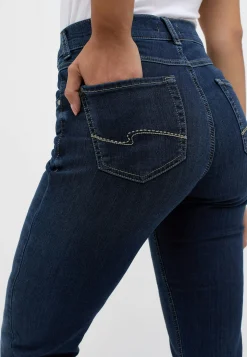 Jeans Cici mit Sweat Denim in Jerseyoptik