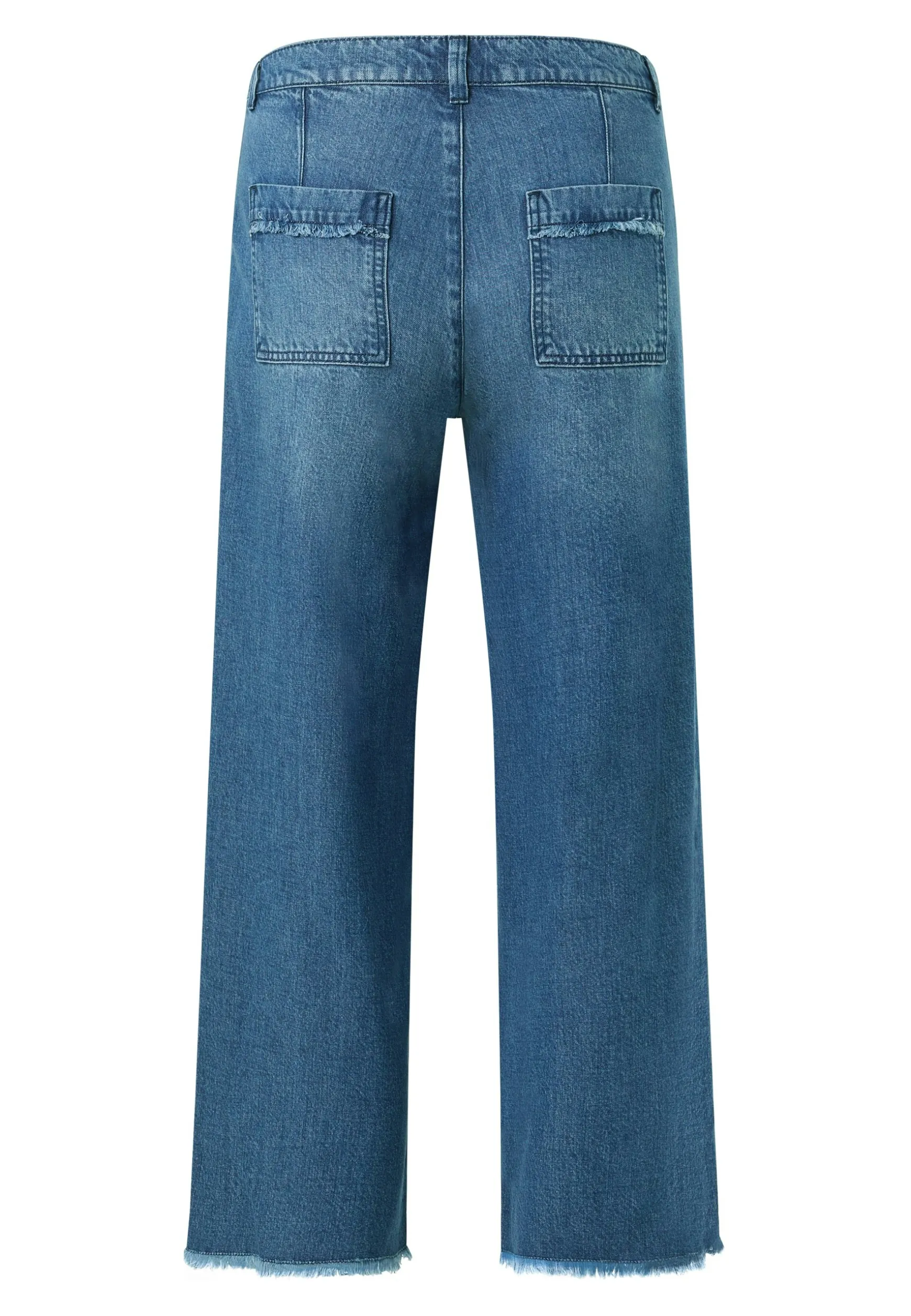 Jeans Culotte mit authentischem Denim