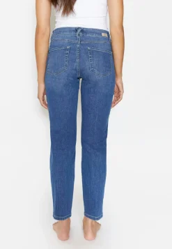 Jeans Darleen Crop mit authentischem Denim
