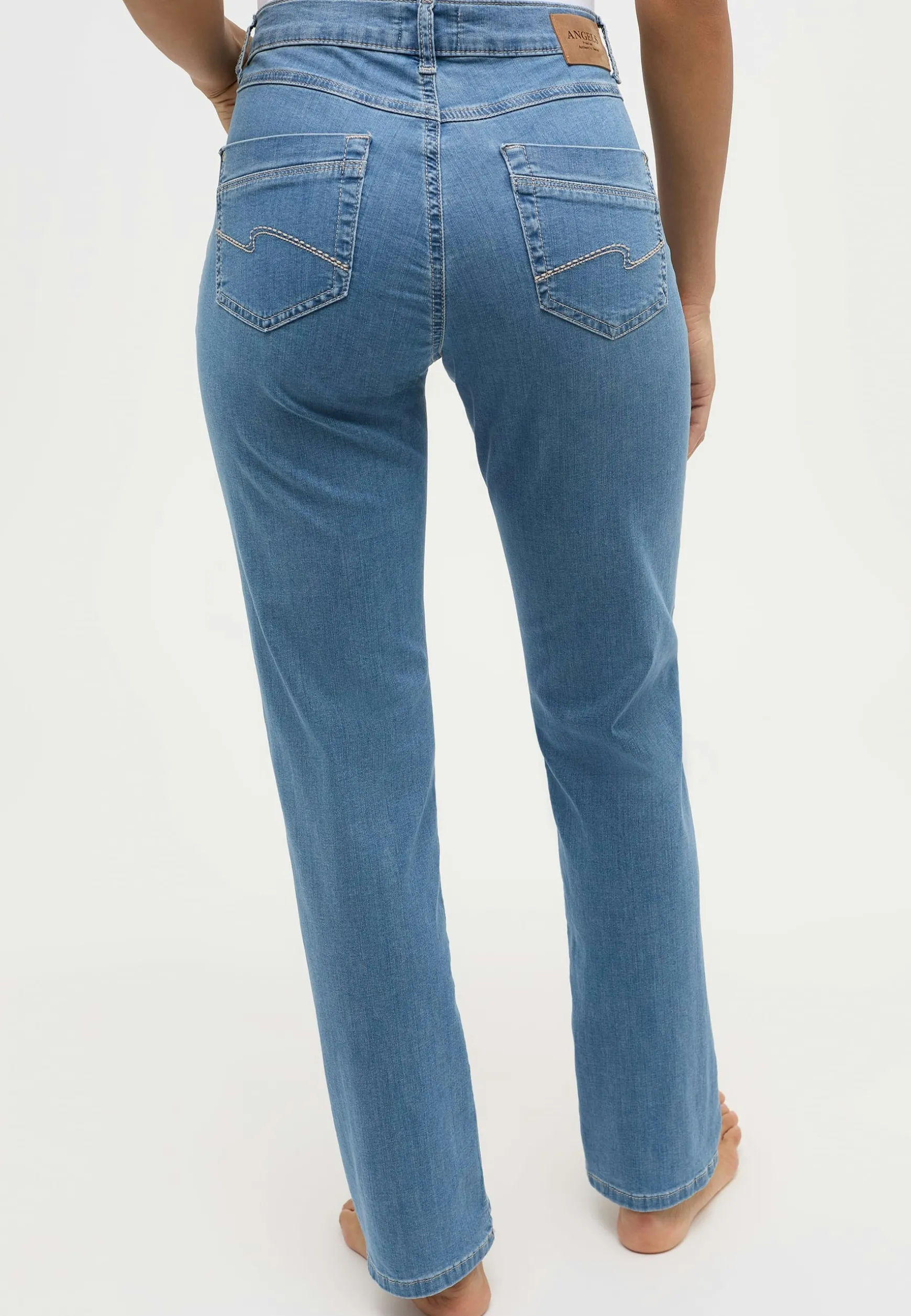 Jeans Dolly mit geradem Bein