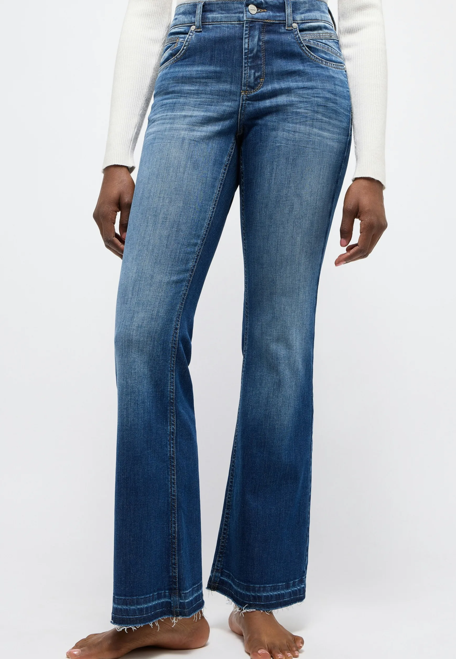Jeans Leni Flared Fringe