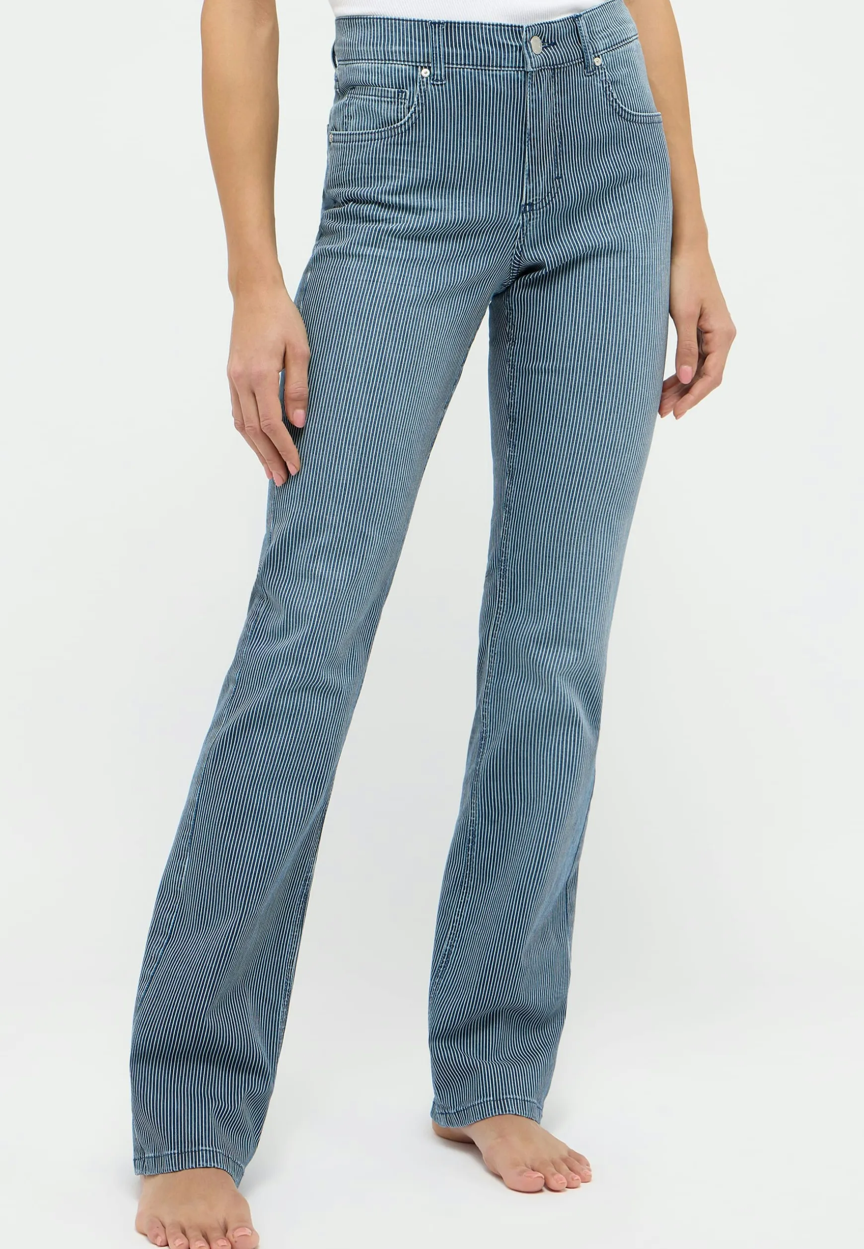 Jeans Leni mit Streifen