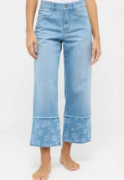 Jeans Linn Flower mit floralem Muster