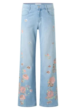 Jeans Liz mit floralem Print