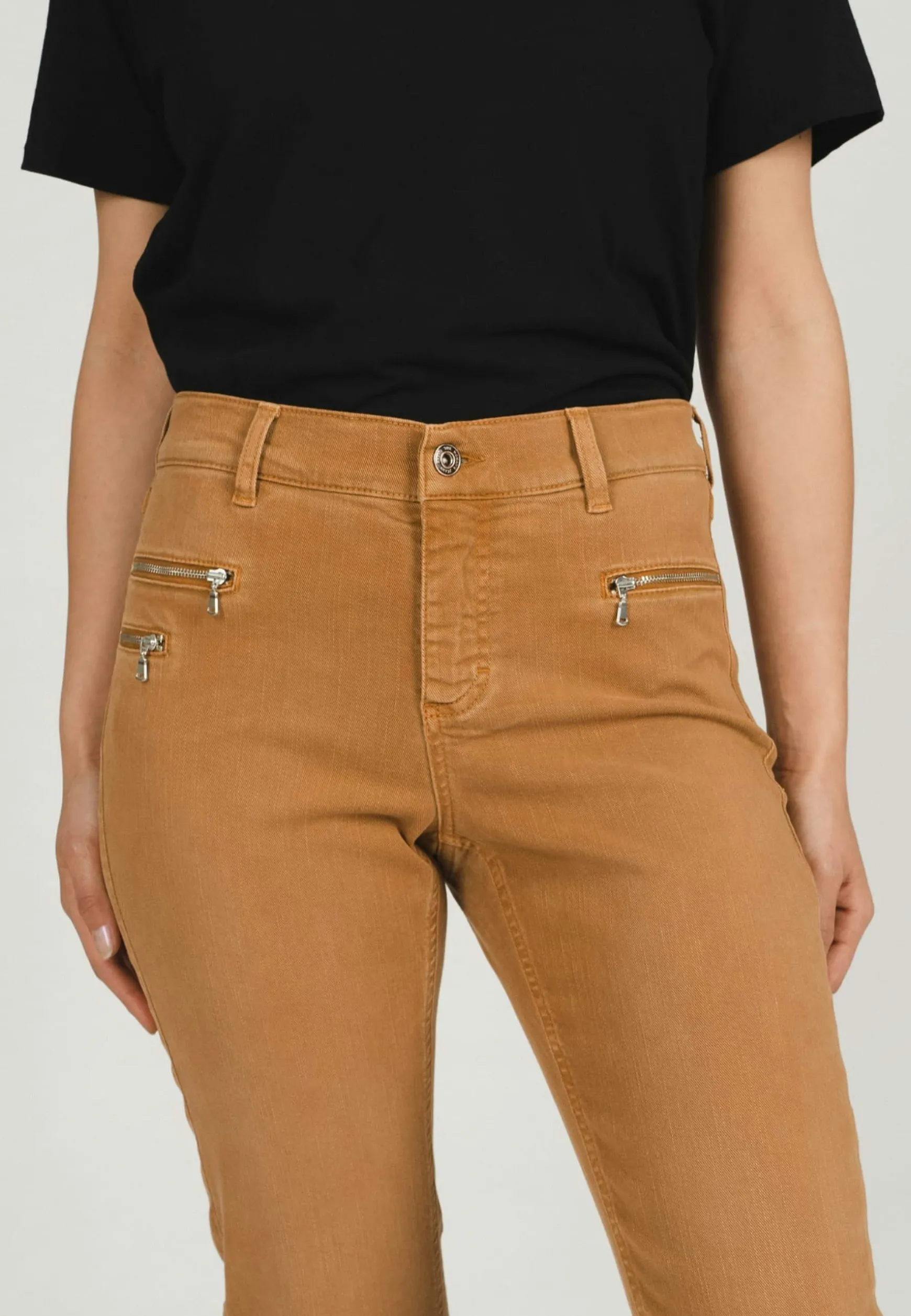 Jeans Malu Zip mit Zierreiu00c3u0178verschlu00c3u00bcssen