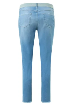 Jeans One Size Crop Fringe