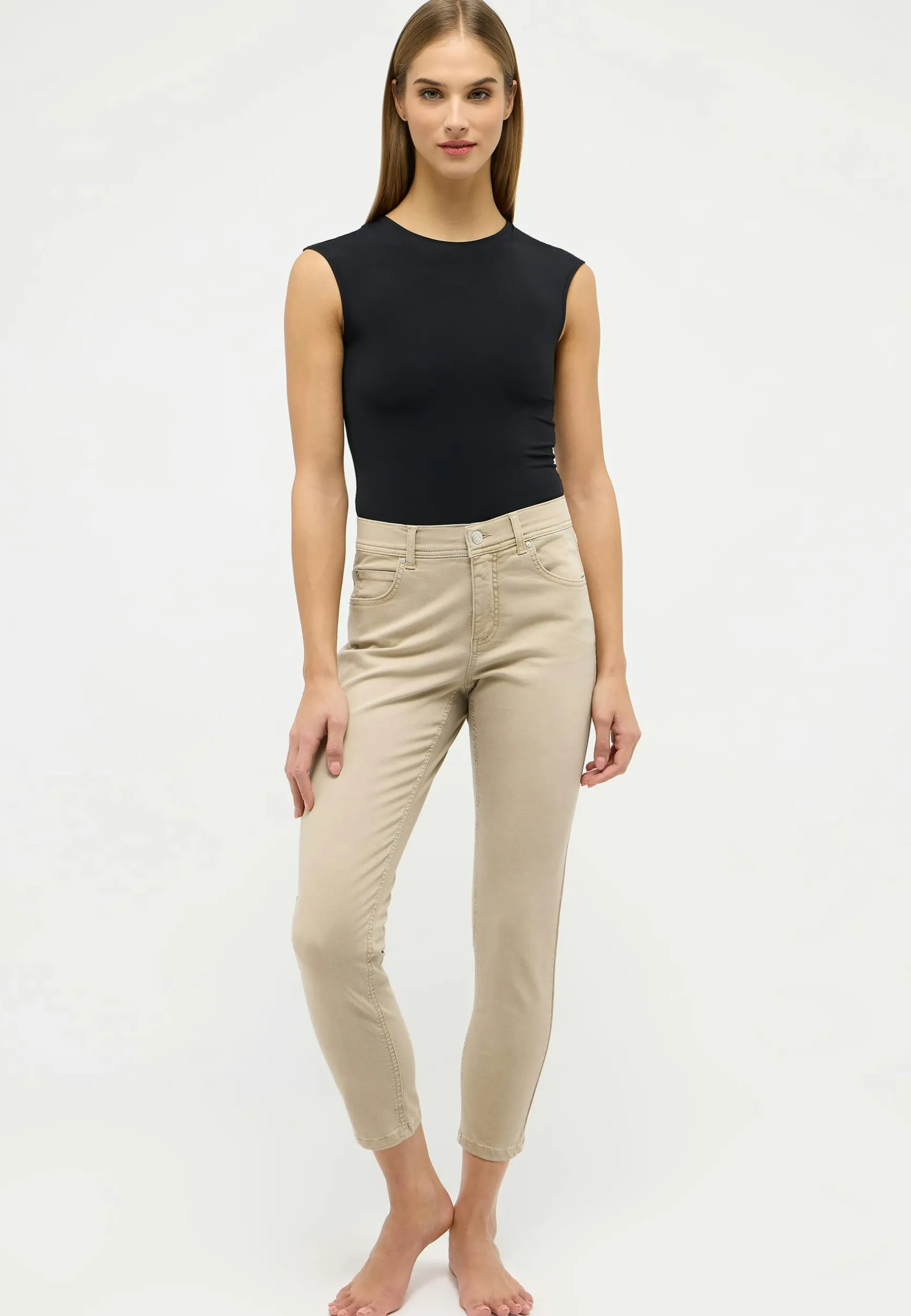 Jeans Ornella mit Used-Waschung